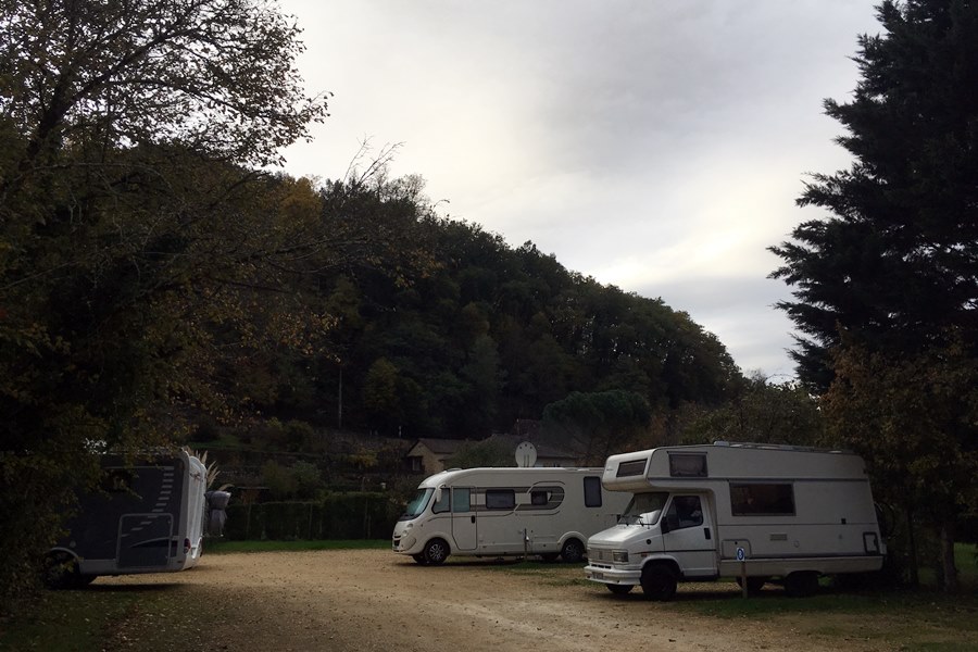 France In A Campervan - Domme Aire